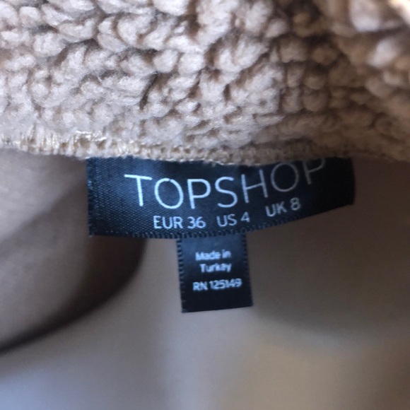 TopShop Pullover Half-Zip Fleece - Picture 6 of 6